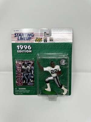 1996 Edition Starting Lineup Harvey Williams - Sports Figurine - Oakland Raiders