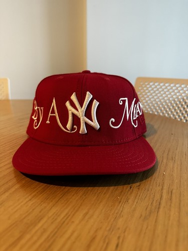 新品未使用 SUPREME NY YANKEES NEW ERA 71/2 Supreme New York Yankees New Era Box Logo Beanie pink (FW21