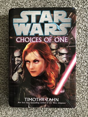 STAR WARS Choices of One - Timothy Zahn First Edition 1st Printing Hardcover