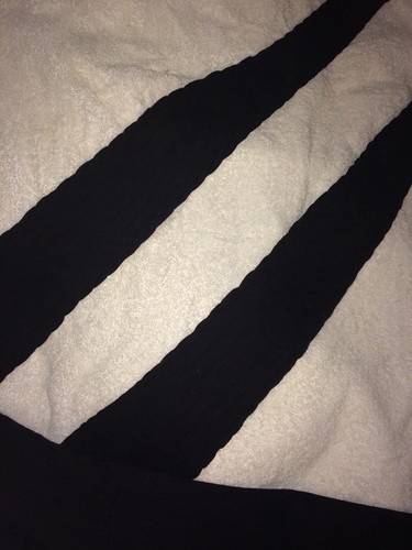 Spanx Assets Black Cable Knit Twist Textured Shaping Tights Size 5