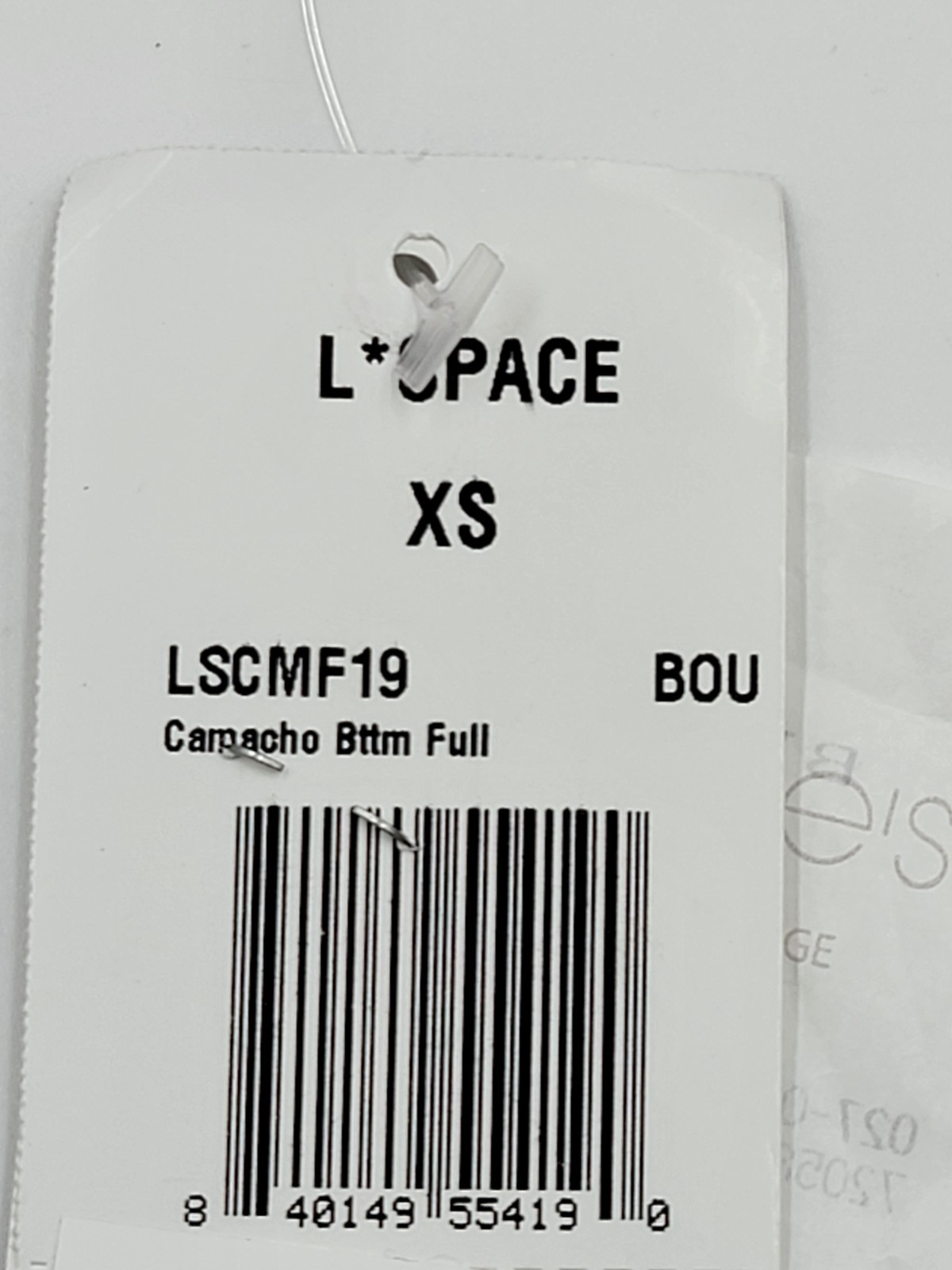 L*Space Camacho Bikini Bottom Women's XS Bougainville Solid Full Coverage - Picture 12 of 12