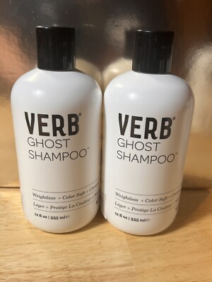 X 2 Verb Ghost Shampoo 12 oz NEW
