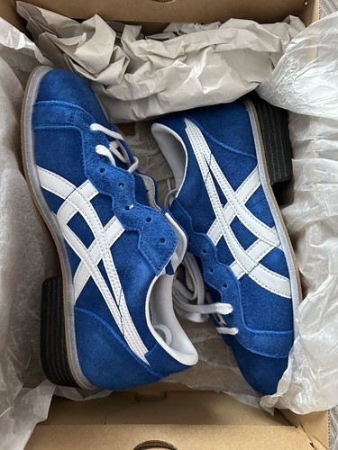 ASICS Weight Lifting Shoes 727 Blue / White Free Shipping ASICS Weight Lifting Shoes 727 Blue / White Free Shipping
