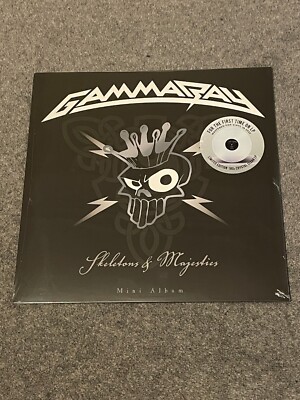 Gamma Ray Skeletons & Majesties NEW AND SEALED vinyl LP minor damage