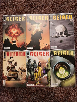    Geiger 1st Print Cover A Set High Grade Comic Lot CGC Candidates 1 - 6