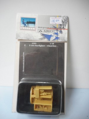 AIRES 1/48-F 104 STARFIGHTER WHEELBAY ART.4103