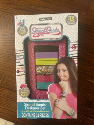 Nib The  bridge direct Make2wear Strand Bands Bead designer kit 62 Pieces
