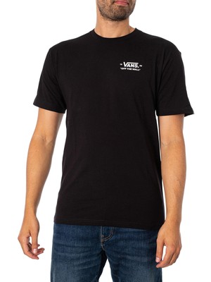 

Мужская футболка с логотипом Vans Essential Back, черная, Черный, VN0A5HMKBLK