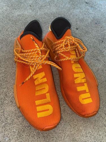 Size 12- Adidas Pharrell x NMD Human Race ULUNTU Orange | eBay Size 12- Adidas Pharrell x NMD Human Race ULUNTU Orange | eBay