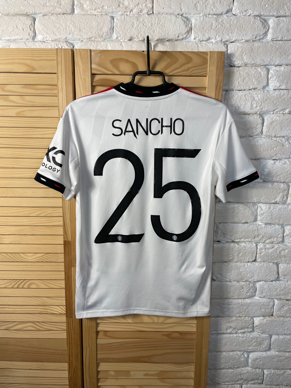 ウェア adidas Manchester United SANCHO 25 M adidas Manchester United 22 Away Soccer 25 Sancho Jersey