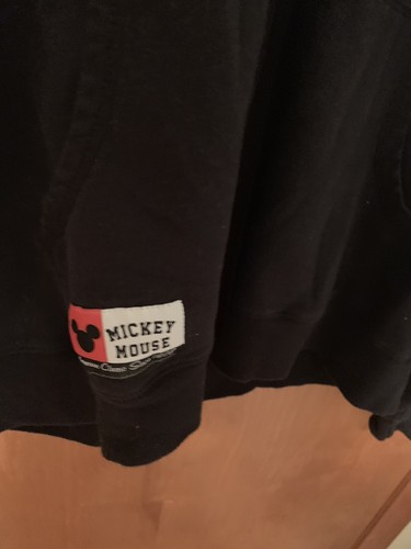 Disney Store Chicago Zip Up Jacket Hoodie Sz S Mickey Mouse