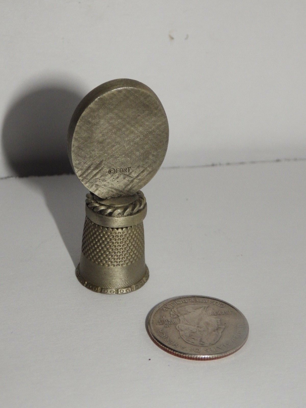 Pewter Thimbles Kennedy Space Center 2035