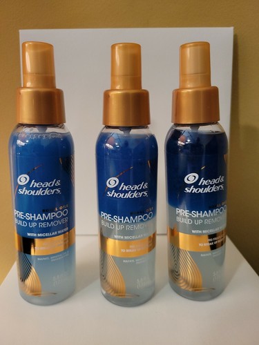 (3) Head & Shoulders Royal Oils Pre-Shampoo Build Up Remover W/ Micellar Water