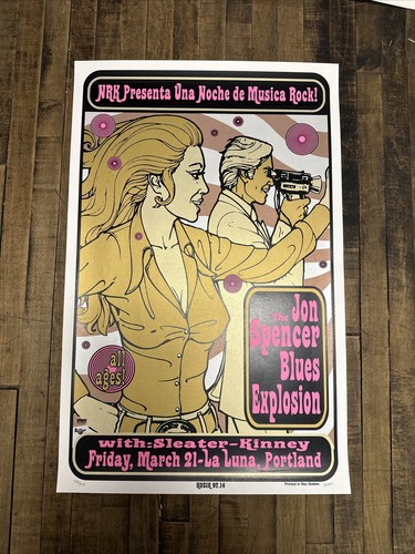 kozik Jon Spencer Blues Explosion ポスター kozik Jon Spencer Blues Explosion ポスター Jon Spencer Blues