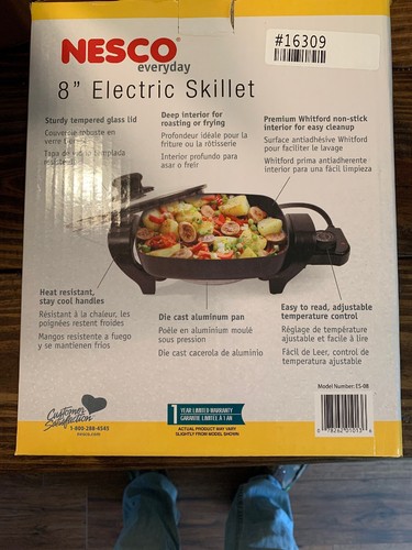 Nesco 8 In Non-Stick Electric Skillet