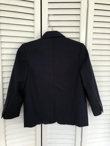 NWT The Children's Place Navy Blue Blazer Suit Jacket Sport Coat Boys 4 4T