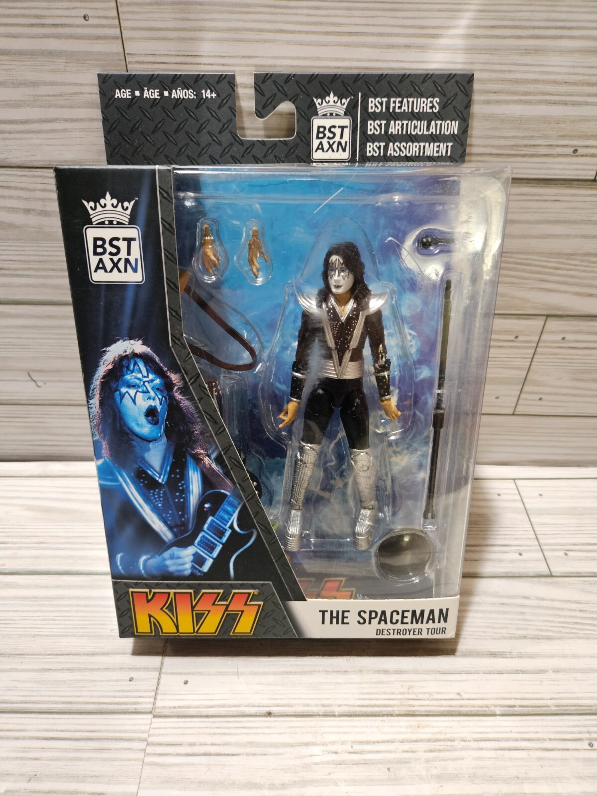 KISSベア:spaceman KISS SPACE MAN CHROME VERSION 100% & 400% BEA 2PK