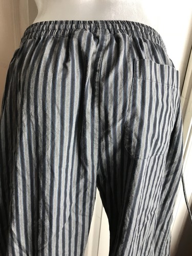 HUGO BOSS SIZE M- MEN'S BLACK PAJAMA LOUNGE COTTON LONG PANTS  SLEEPWEAR MEDIUM