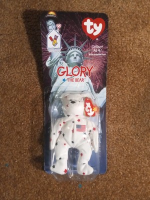 Glory The Bear TY Beanie Baby 2 Error Tag Ronald Mcdonald House Charities A