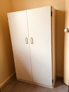White 2 Door Pantry Cupboard Cabinets Gumtree Australia