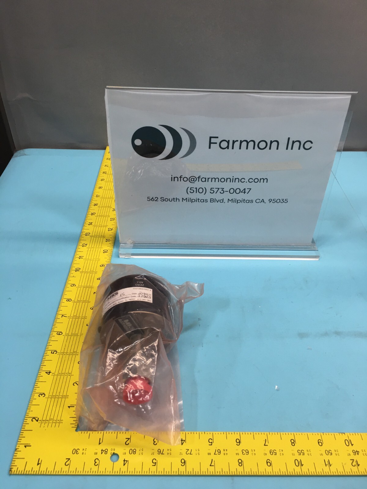 MKS 122AA-00010BB-SP023-87 TYPE 122A BARATRON PRESSURE TRANSDUCER 10, 135123