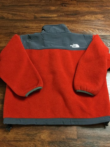 THE NORTH FACE Youth/Juniors Red Full Zip Jacket Size M Approach Fleece Coat