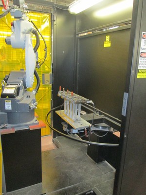 Panasonic TA-1000 Weld Robot W/Jet Line Engineering NEC-601 Arc Length Control