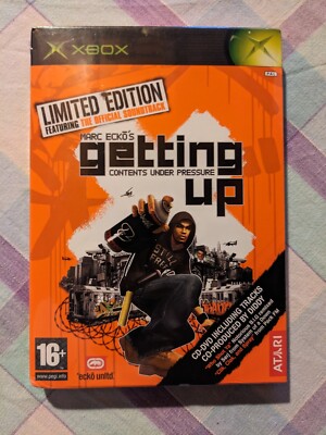XBox MARC ECKO'S GETTING UP Limited Collectors Edition French Version SEALED
