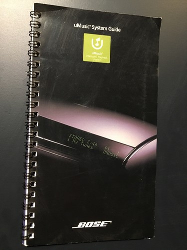 Bose Lifestyle AV-38 Media Center/DVD player with Hard Drive-200 hours of uMusic