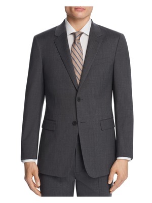 

Мужской однобортный пиджак THEORY Chambers GreySlim Fit Stretch Blazer Jacket, Серый