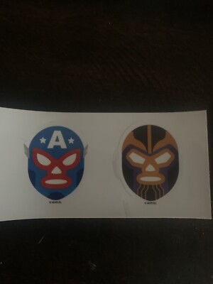 Funko Marvel Collector Corps Exclusive Lucha Libre Mask Vinyl Decal Sticker