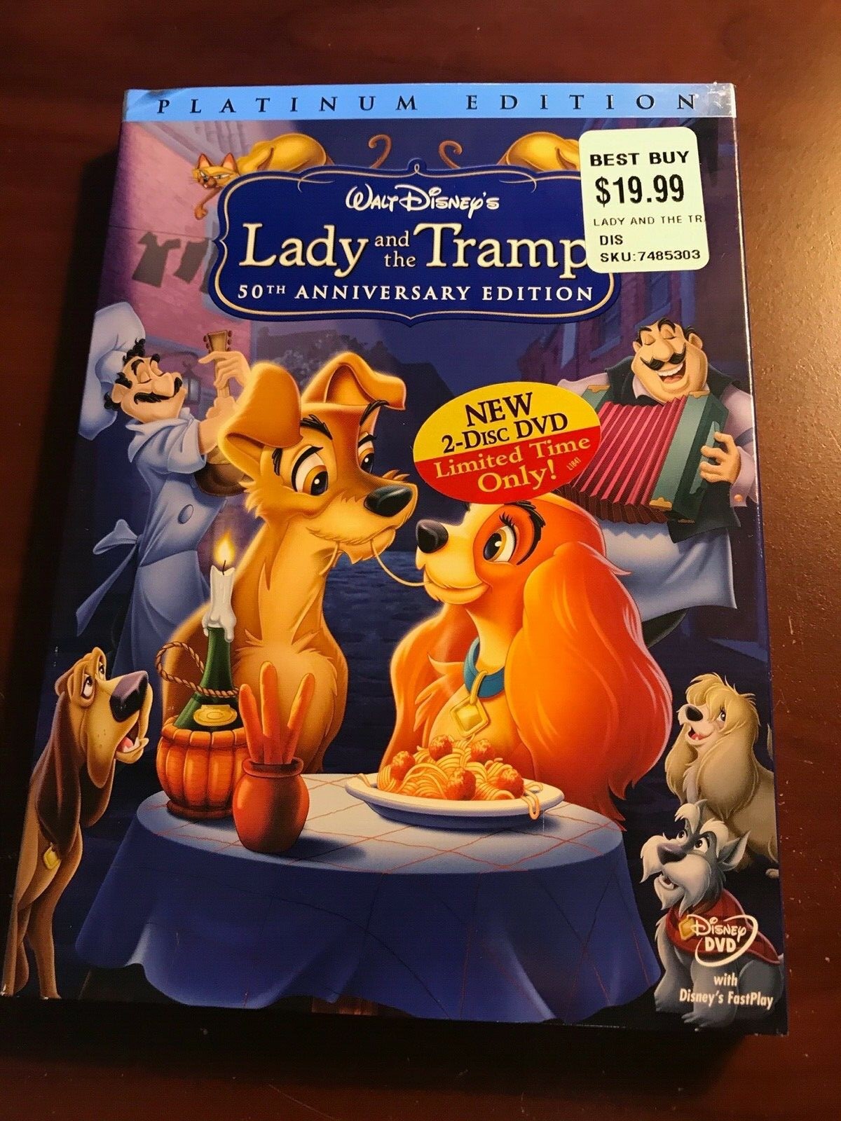 Lady and the Tramp 2枚組プラチナエディション DVD Disney Lady and the Tramp 2-Disc Set Platinum Edition