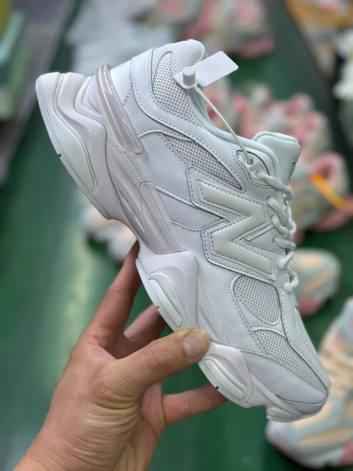 New Balance 9060 Unisex White Casual Sneakers U9060NRJ | eBay New Balance 9060 Unisex White Casual Sneakers U9060NRJ | eBay