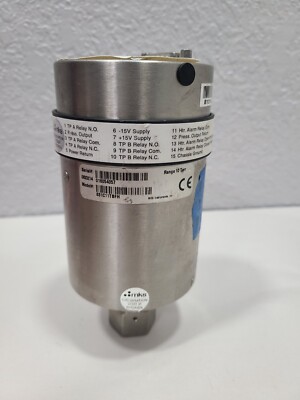 MKS BARATRON CAPACITANCE MANOMETER, 631C11TBFH, RANGE 10 TORR, For Parts Or Repa