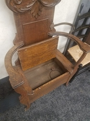 Antique Oak Wall Tree