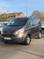 2017 67 FORD TRANSIT CUSTOM 2.0 TDCI LIMITED 130PS MAGNETIC GREY FSH EURO 6