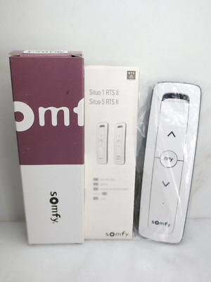 SOMFY SITUO 1 RTS FCC PURE II 1870571A REMOTE CONTROL BOXED
