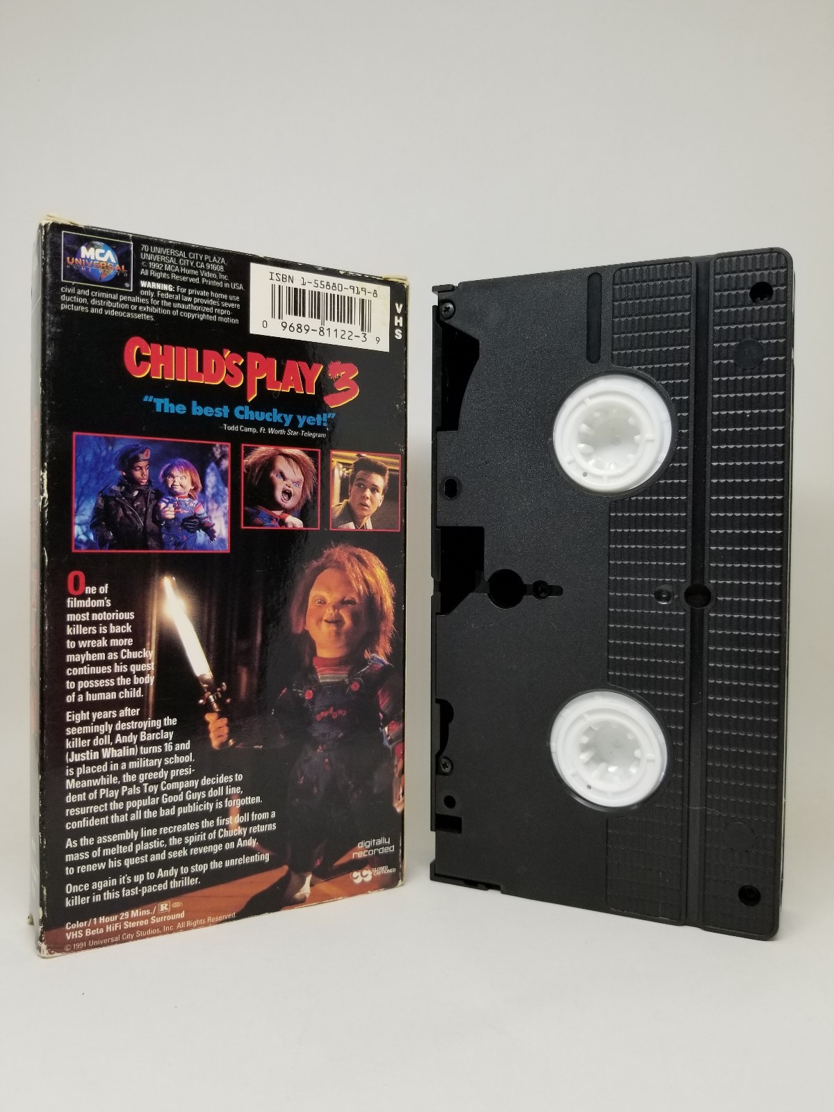 Child's Play 3 - VHS - Original - WORKS - Free Shipping!