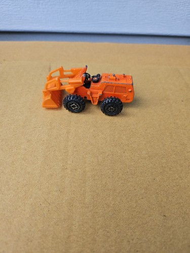 Zylmex Front Loader P308 Orange Made in Hong Kong Vintage