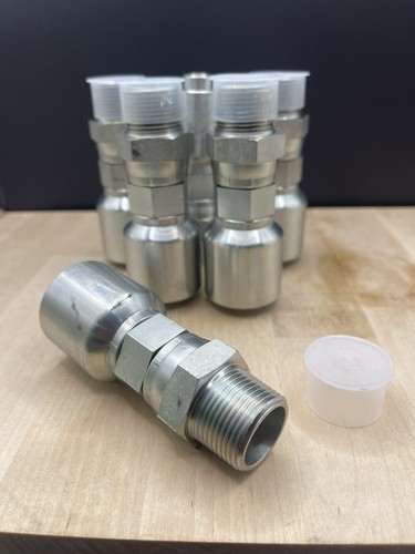 6 Pack Aftermarket Parker Series 43 11343-12-12 3/4" NPT Male Swivel  3/4" Hose