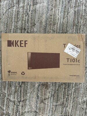 KEF - 4-1/2'' 2-1/2-Way Center-Channel Speaker - White Model T101CWH