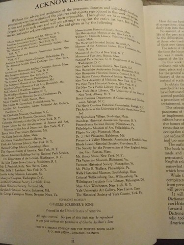 Album of American History by James T. Adams, 1943 hardbound