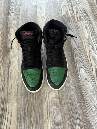 air jordan 1 retro high og red green