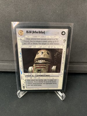 Star Wars CCG R5-D4 (Arfive-Defour) A New Hope LS TCG Decipher
