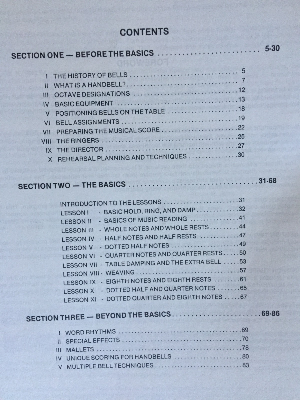 Learning to Ring Series/Director's Manual/Using Handchimes/Free Shipping