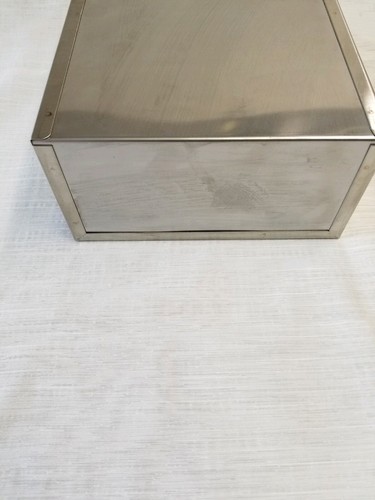 4 ASI 0852 Sanitary Napkin Tampon Disposal Trash Waste Receptacle stainless stel