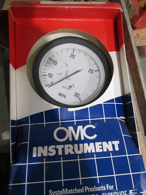 OMC BRP Johnson Evinrude Stern Drive OEM Concept Series 0-30 MPH Speedometer