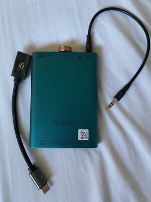 ifi Audio Hip DAC v1 Portable Headphone Amplifier Blue Version Hi Res Audio