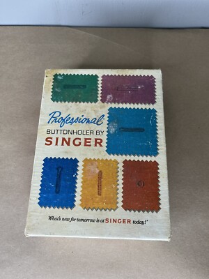 Vintage Singer Professional Buttonholer  - Pre-Owned