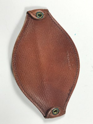 Vintage Salem Oregon Master Service Station Gas Oil Leather Purse